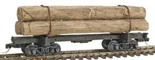 MTL MicroTrains H0n3 86500020 - 30´ Log Car w/load, un#; NEW & OVP