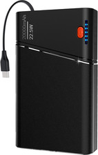 Portable Charger 20000mAh Power Bank with 22.5W PD QC Fast Charging Aluminum