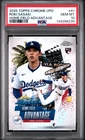 2025 TOPPS CHROME UPDATE HOME FIELD ADVANTAGE #41 ROKI SASAKI ROOKIE RC PSA 10