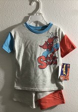Marvel Spiderman Short-Sleeve Tee  Shorts Outfit - Size 3