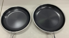 HexClad Hybrid Nonstick 7-Piece Cookware Set, 8", 10", 12