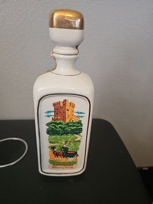 Vintage 1970 Stitzel Weller Distillery Empty Porcelain Decanter