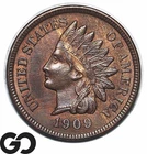 1909-S Indian Head Cent Penny, Ultra Premium Quality! Superb Gem BU++, Key Date