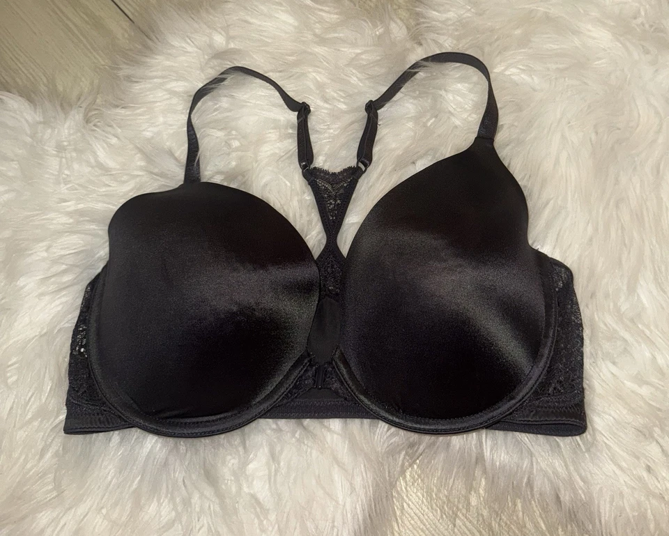 Sujetador Maidenform One Fab Fit cierre frontal forrado UW encaje 38D P09650 para mujer 38D gris Foto 2 de 4