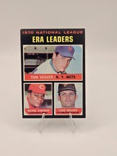 1971 Topps - ERA Leaders Tom Seaver Wayne Simpson Luke Walker #68