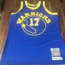 Mitchell & Ness Chris Mullin #17 Warriors 1985-86 NBA Jersey 44 Blue