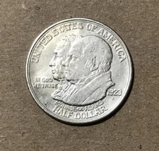U.S. - 1923-S Silver Monroe Doctrine Commemorative Half Dollar - Scarce