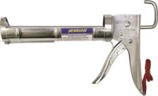 NEW Newborn 307 GATOR TRIGGER Super Ratchet Rod Caulk Gun, 1/10 Gallon 5927819