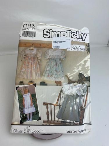Simplicity ONLY Patterns New Uncut Sewing Pattern Costumes Dress Baby Top Pant - Picture 92 of 155