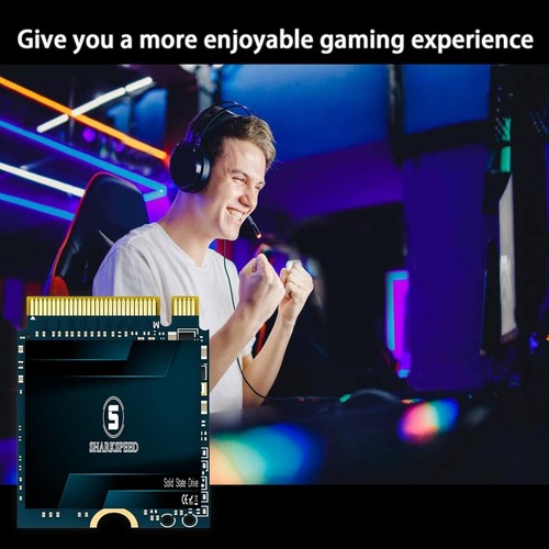 SSD 512GB M.2 2230 NVMe S SHARKSPEED PCIe Gen 4.0X4 Internal Solid State Drive 3 - Picture 7 of 8