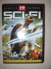 Sci-Fi Classics 50 Movies Anniversary Edition 12 DVD box set good condition