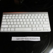 FAST US SHIP - nice - Apple mac A1314 Wireless Keyboard - Silver MC184LL/B
