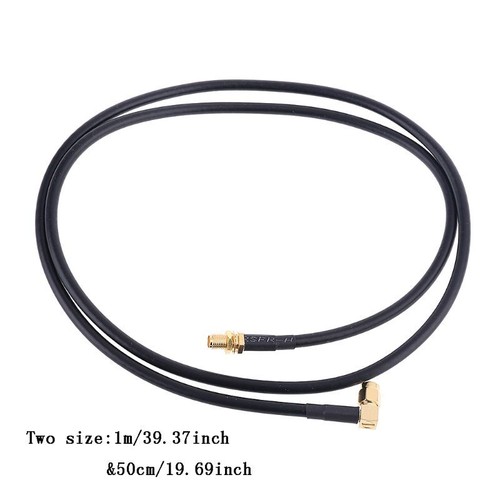 Tactic SMA-M to SMA-F Coaxial Connection Cable for UV-5R UV-82 UV-9RPlus - Zdjęcie 7 z 9
