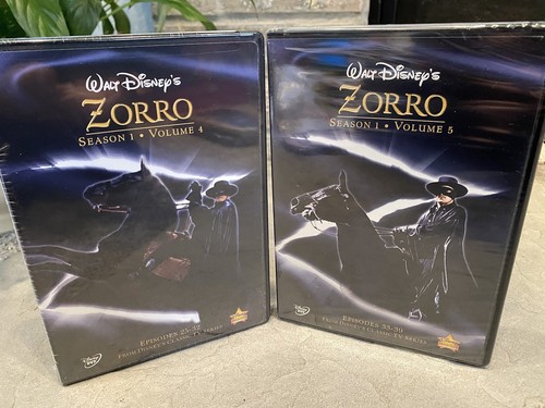 ZORRO Staffel 1 Band 2, 3, 4, 5 Disney Exclusive Episode 9-39 Lot OOP - SEALED! - Bild 6 von 11