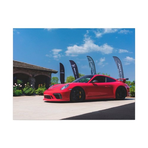 Porsche 911 GT3 High Resolution Museum Quality Horizontal Canvas Print #001 - Picture 3 of 10