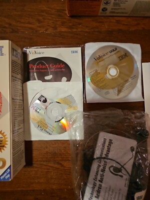 IBM ViaVoice Gold for Windows 95 Nt Release Voice Recognition