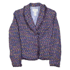 Vintage Chadwicks Womens Blazer Jacket Purple 90s S