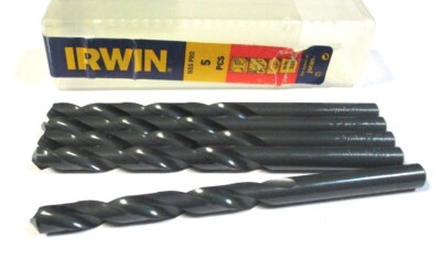 5x IRWIN Spiralbohrer HSS PRO Ø9,4 mm DIN 338 Neu H49000