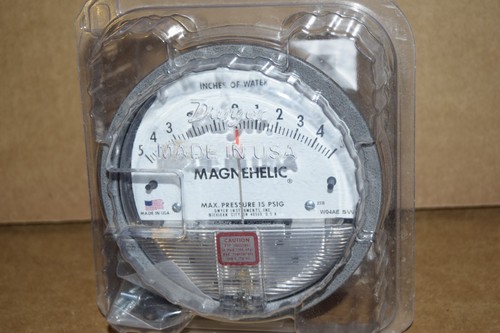Nuovo! Dwyer Instruments Magnehelic Max. Pressione 15 PSIG 0-5 pollici di acqua - Foto 2 di 4