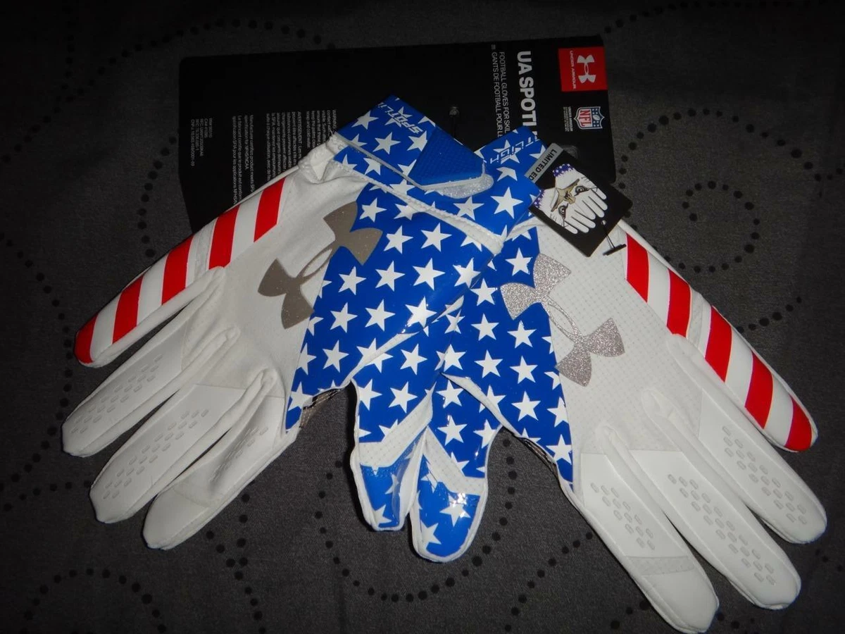 Under armour usa football gloves cheap