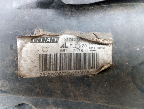 Fanale Originale Anteriore Sinistro SX FIAT Multipla 2006-2010 (51780723) - Imagen 2 de 2
