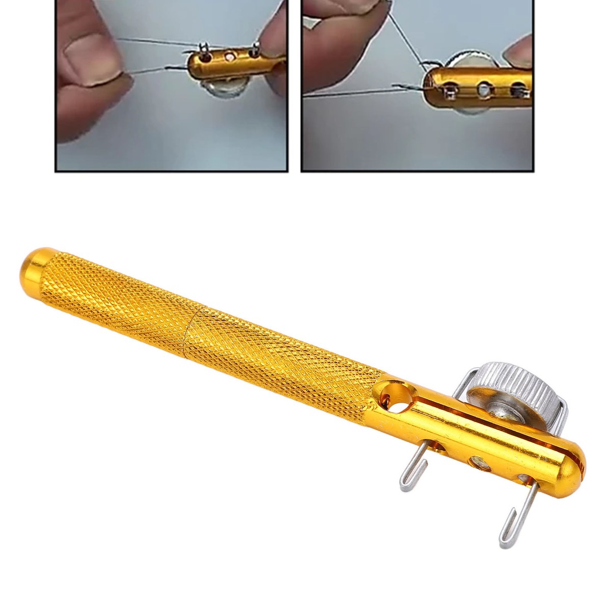 Fishing Knot Tier Aluminium Alloy Fishing Line Tying Tool Light Weight Save FF | eBay Fishing Knot Tier Aluminium Alloy Fishing Line Tying Tool Light Weight Save FF | eBay