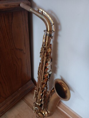 Vintage Saxaphone HN White Cleveland Ohio C8205