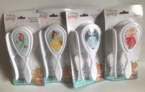 NUOVO ~ DISNEY BABY ~ SET SPAZZOLE E PETTINE DISNEY PRINCESS ~ SCEGLI 1 o TUTTI ~ SPEDIZIONE 1+ - Foto 3 di 11