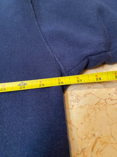 Vintage 90's Duke University Hoodie Size XXL Sewn Letters Cotton Exchange USA - Picture 5 of 7
