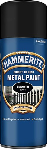 Hammerite Spray Paint Direct To Rust Aerosol Quick Drying Metal 400ML - Picture 2 of 13