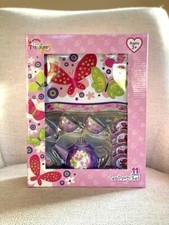 Tiny Treasures Butterfly Tin Tea Party Set, New in Box