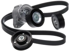 For Mercedes CLS550 Serpentine Belt Drive Component Kit Gates 33549NPWX