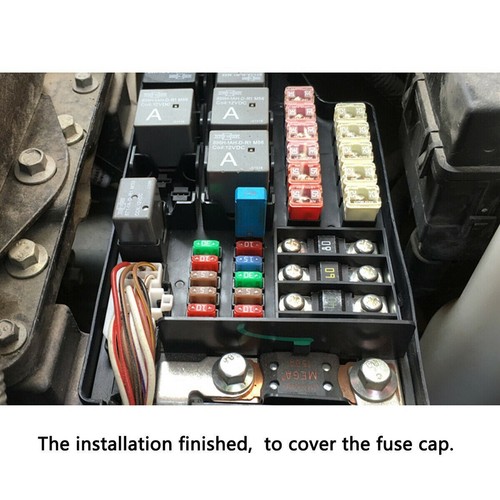 Leistungsschalter Klingensicherung 12V 24V zurücksetzbar 5-30A Marine automatischer Reset - Bild 20 von 43