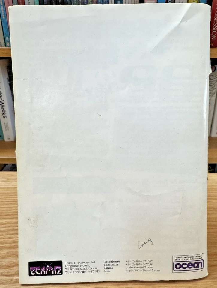 Worms (1995) PC Big Box MS-DOS Original Manual ONLY - Image 3 of 3