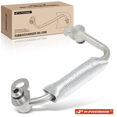 A-Premium Supply (Right) Turbocharger Coolant Line for Ford F-150 15-20 V6 2.7L