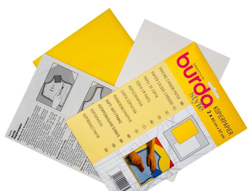 Burda Carbon Tracing Paper 2 pieces - 81x55cm (31.8x21.6in) - Burda - Picture 2 of 2