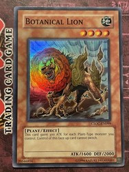 Botanical Lion CSOC-EN099 Super Rare Unlimited Edition YuGiOh Crossroads of Chaos