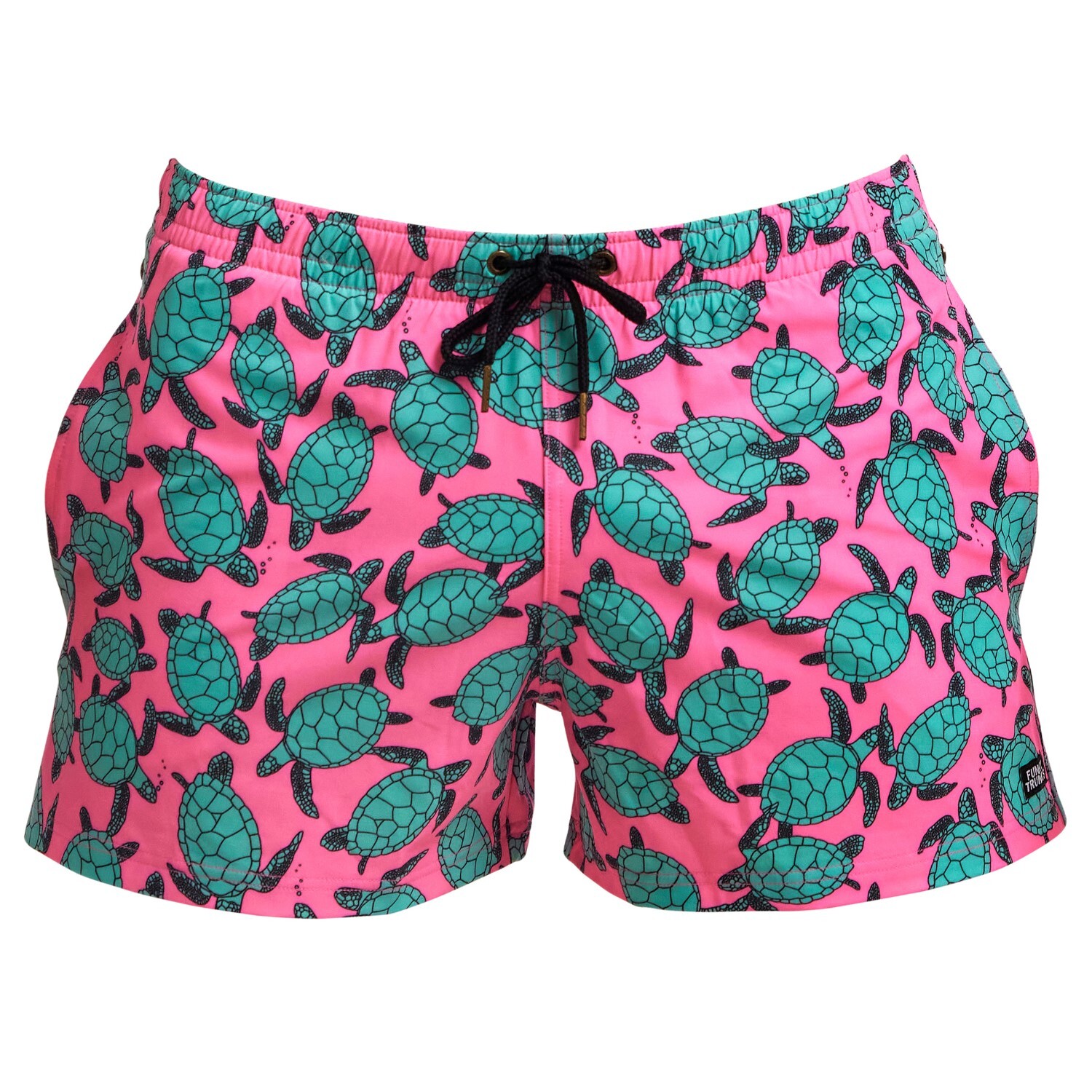 Funky Trunks Badeshort Herren Paddling Pink mit Innenhose chlorbestndig 13290₽