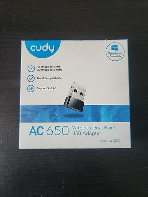 Cudy AC650 Wireless Dual Band USB WiFi Adapter