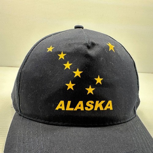 Alaska Arctic Circle Enterprises Mens Baseball Hat Blue Snapback Cotton OS - Picture 7 of 9