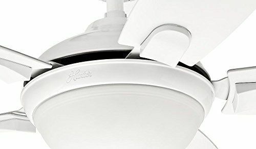 Deckenventilator mit Licht und Kontrolle Hunter 50613 Contempo weiß oder... - Bild 4 von 4