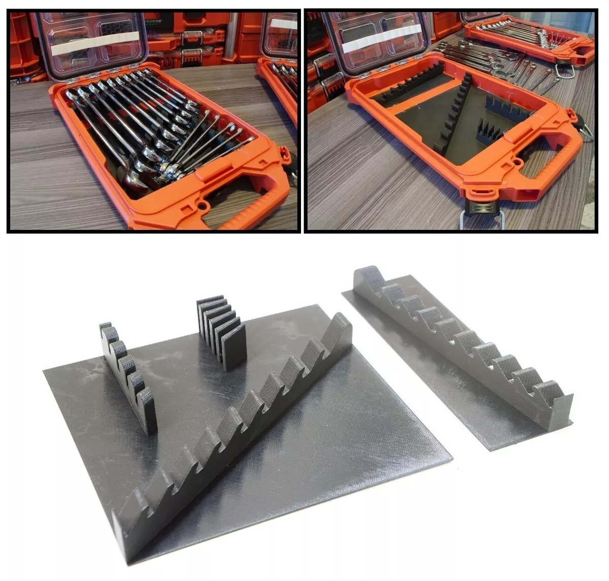 Spanner Box Wrench Tool Holder for Milwaukee Packout 48 22 8436 48 22 8431
