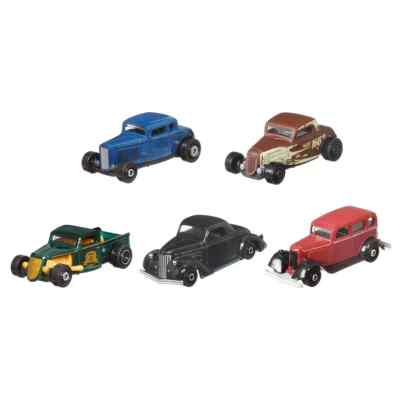 2024 Matchbox 5-Pack Road Cruisers: '32 33 36 Ford Coupe '35