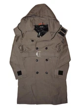 DIESEL W-SEEDS TRENCH COAT SIZE L 100% AUTHENTIC