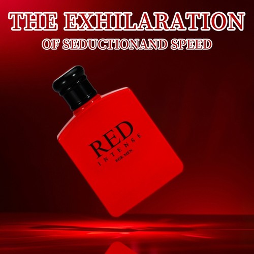RED INTENSE Eau de Parfum Spray 3.4 Ounce / 100 Ml Multi-Layered Fragrance Aroma - Picture 3 of 12
