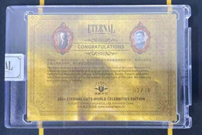2024 ETERNAL CUTS DUAL RELIC 05/10 Albert Einstein Nikola Tesla | eBay