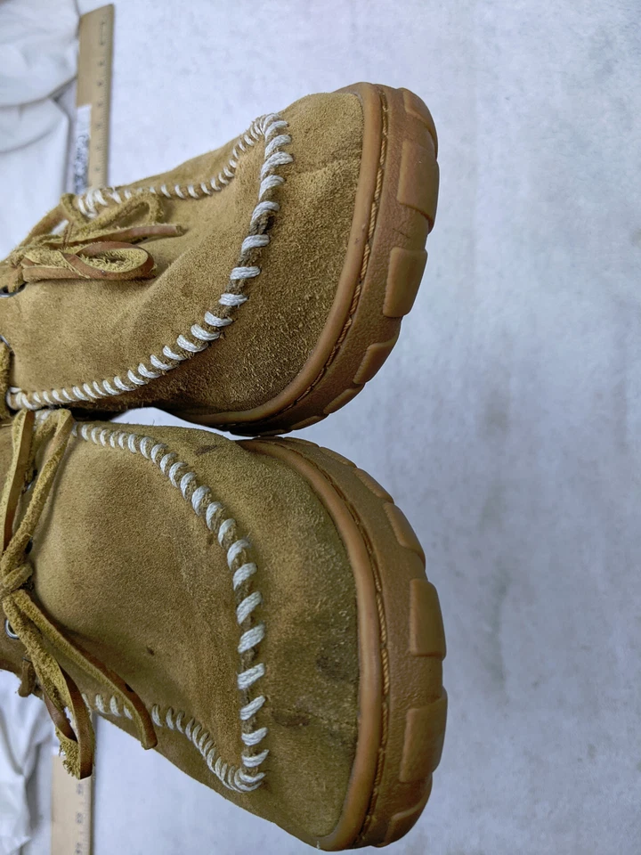 Zapatillas mocasín forradas de piel de oveja Eddie Bauer para hombre 10 44 castaño cálidas cómodas Foto 3 de 4