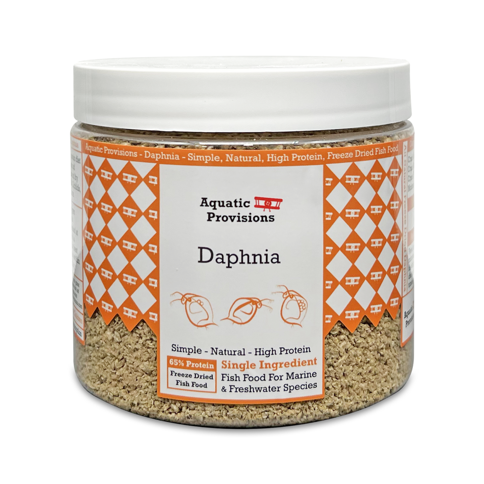 Freeze Dried Daphnia, Fish Food for Freshwater and Marine Aquarium Fish ...