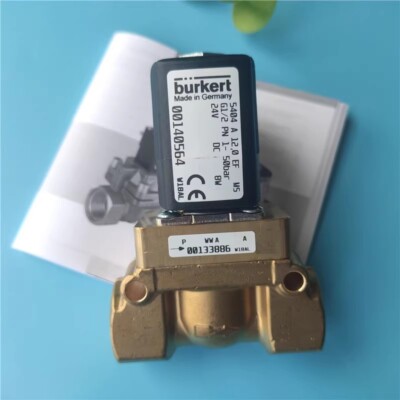  Burkert Solenoid Valve 5404 A 12.0 EF M5 1-50bar 24VDC 00140564