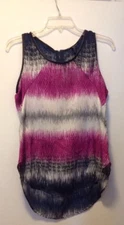 NWT $79.50 Kenneth Cole New York Multicolor High/Lo Top w/ Faux Leather Trim, S